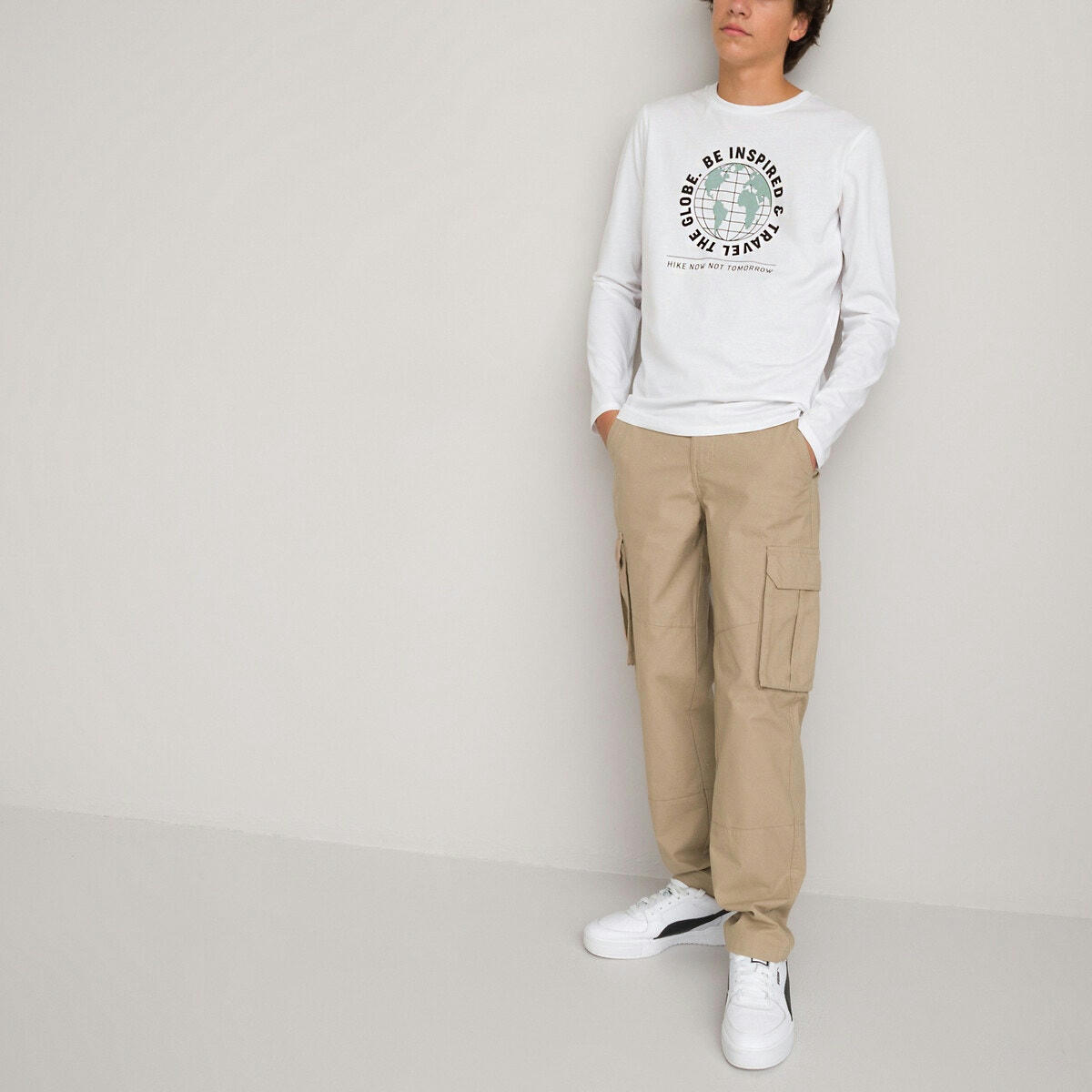 Lot de 2 T-shirts manches longues imprimés