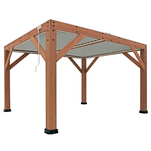 Pergola »Karl«, BxHxT: 396 x 251 x 335 cm, Zedernholz