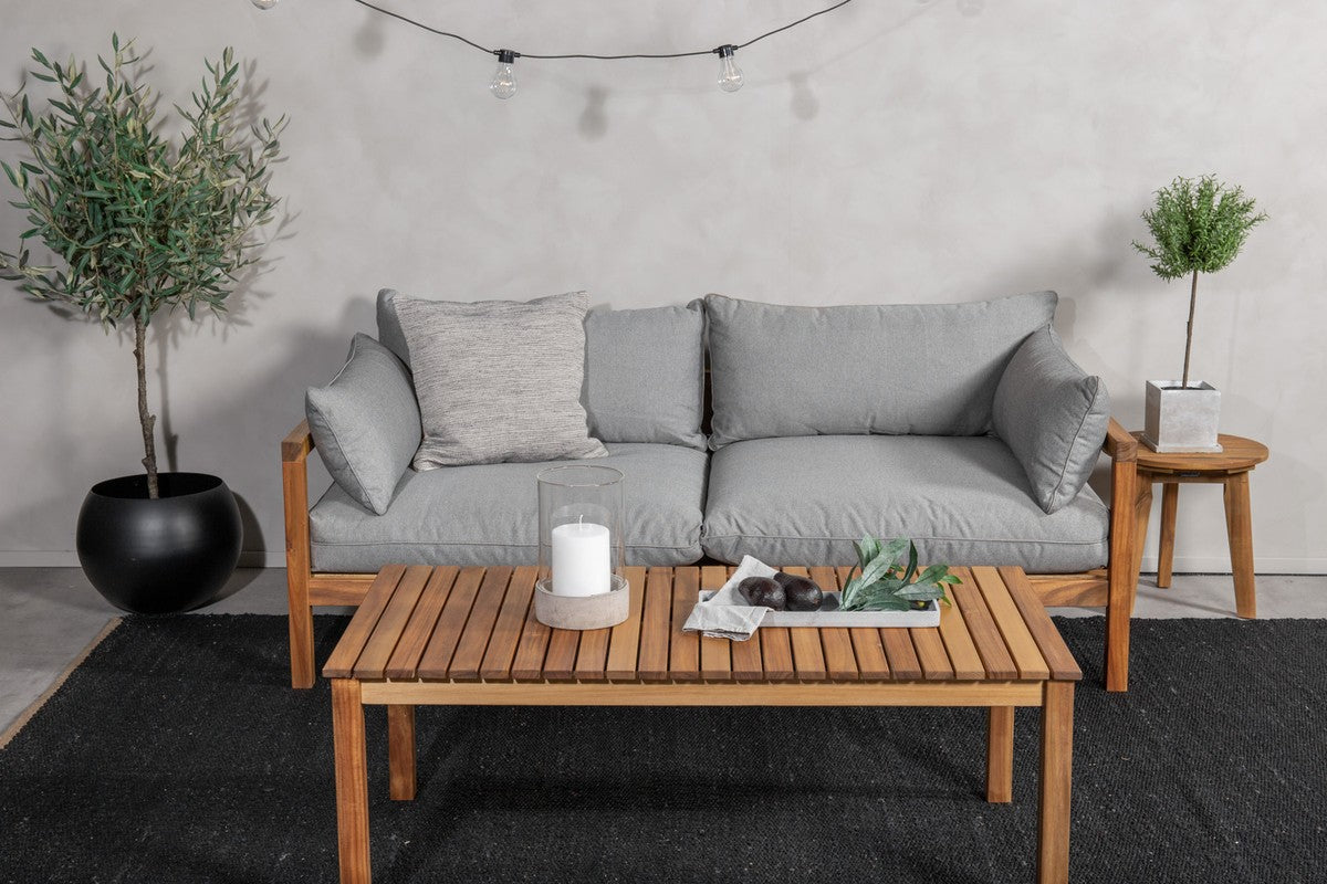 Rebellenclub Mirella 2-zits Tuinbank - Naturel Grijs