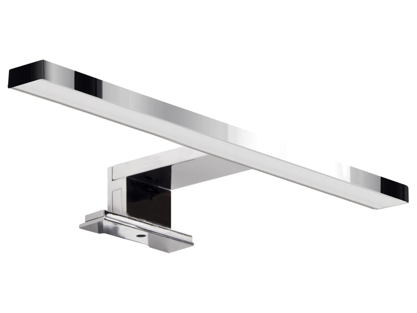 Kinkiet łazienkowy Roxana LED aluminiowy srebrny