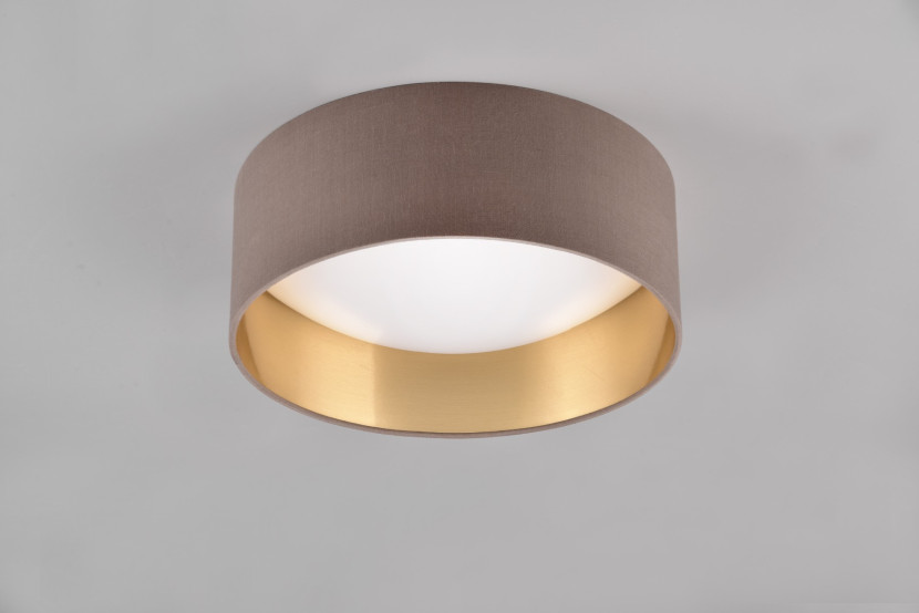 Plafon LOCARNOokrągły szaro-biały LED 1x12W 30cm 1160lm IP20 RL