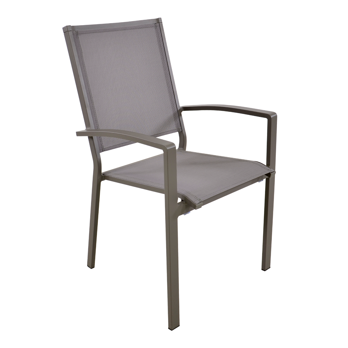 Lesli Living - Stapelstoel Mojito Pardo - grijs