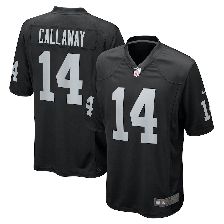 Marquez Callaway Las Vegas Raiders Nike Team Game Jersey -  Black