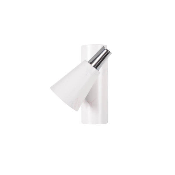 Kinkiet biały chromowany SEMPRA 1xGU10x35W wym:12x15,5x6,5cm IP20 Kanlux