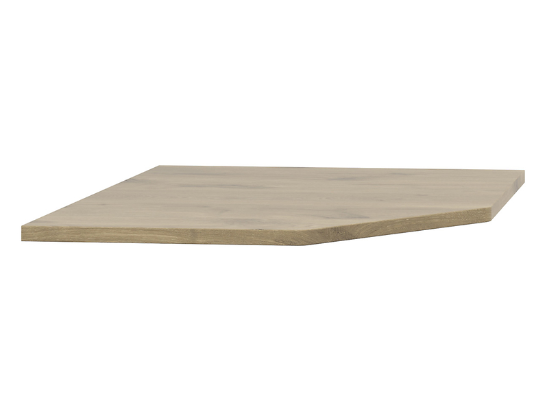 Łącznik narożny do biurka Connect 80 cm dąb viking
