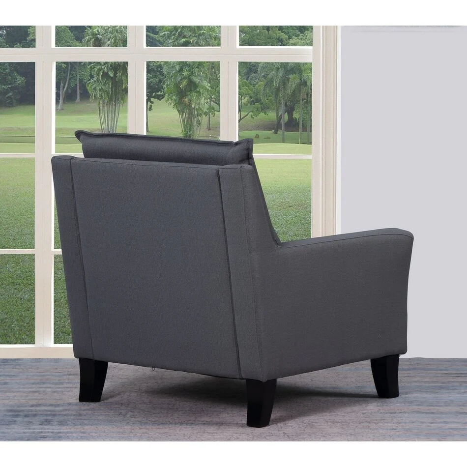 32 X 32 X 28 Gray Accent Chair