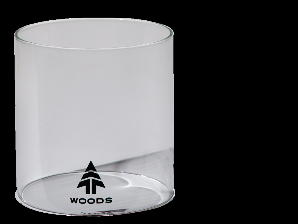 Woods™ Glass Universal Fit Lantern Globe, 4.3x4.5-in