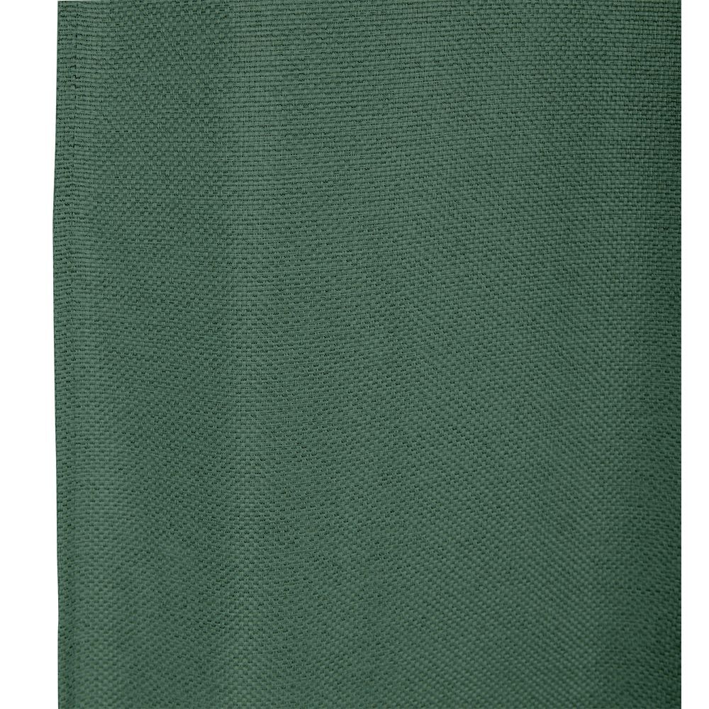Rideau occultant effet tramé vert foncé 140x240cm