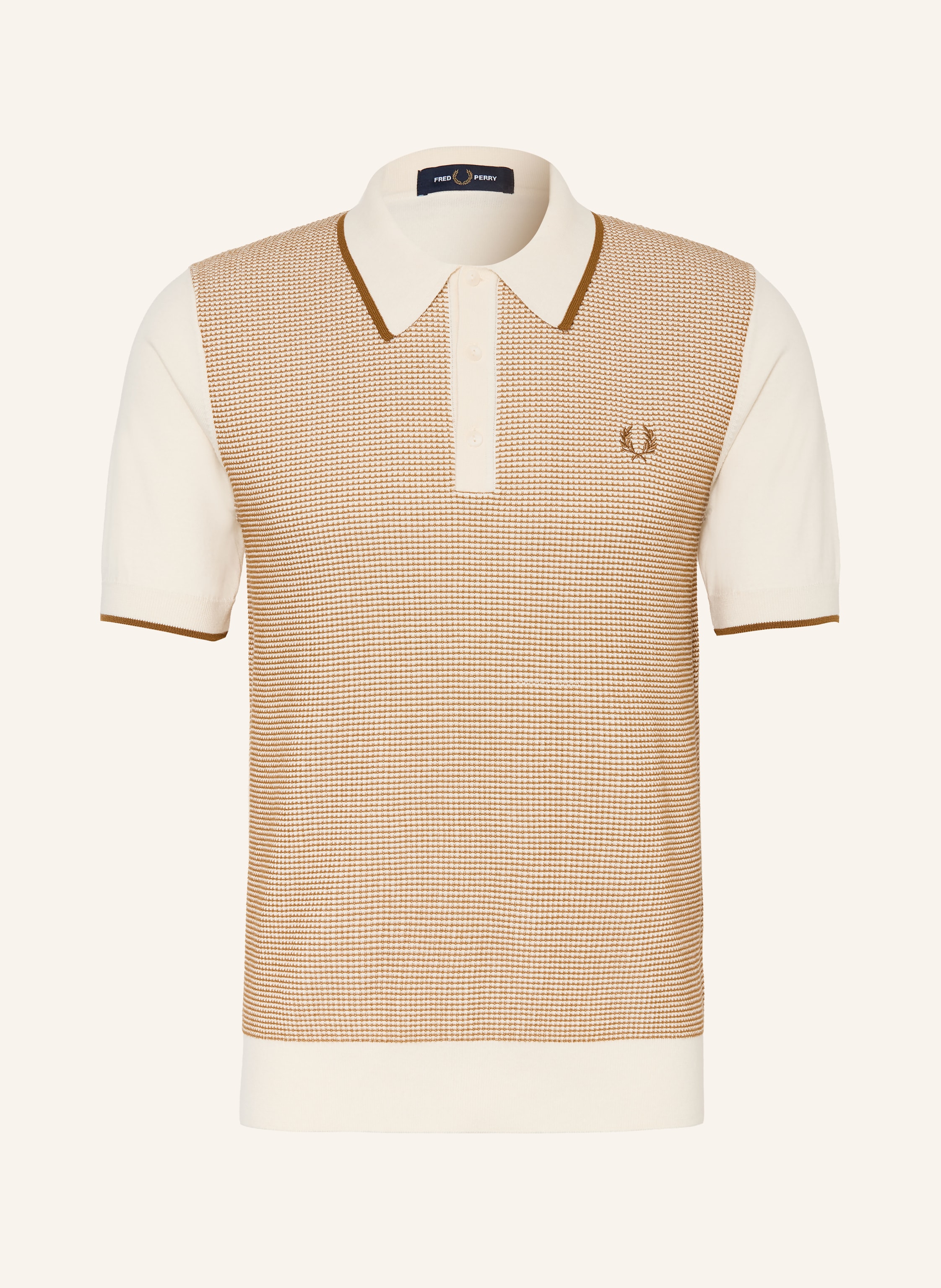 FRED PERRY Strick-Poloshirt