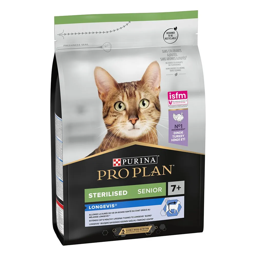 Purina Pro Plan Adult Sterilized  7 Turkey Cat Food 3kg