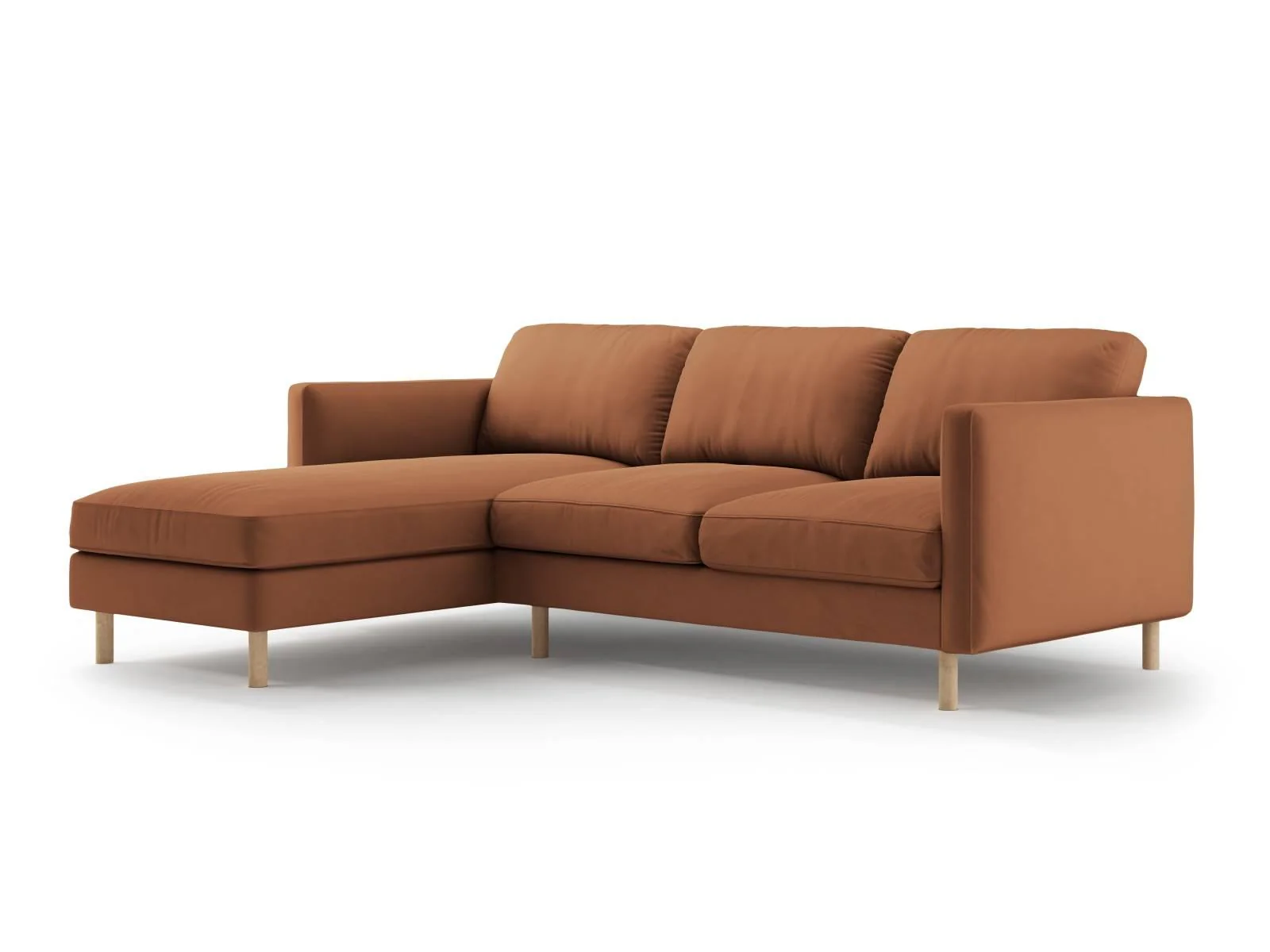 Hoekbank Eden links velvet