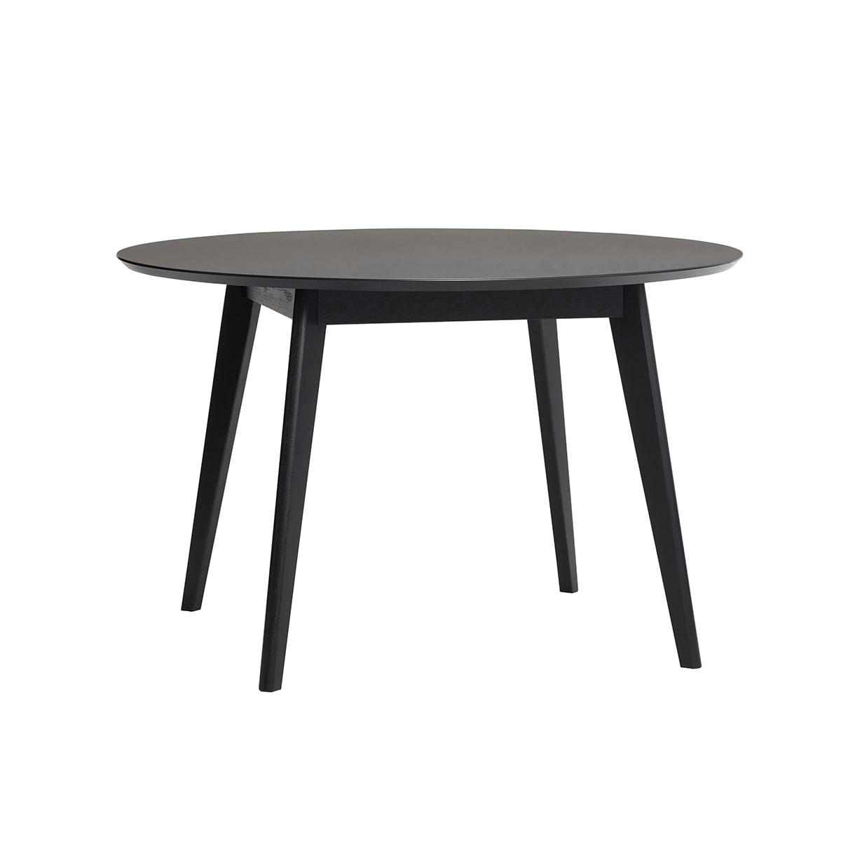 HANETTE - Table à manger ronde 120cm en bois