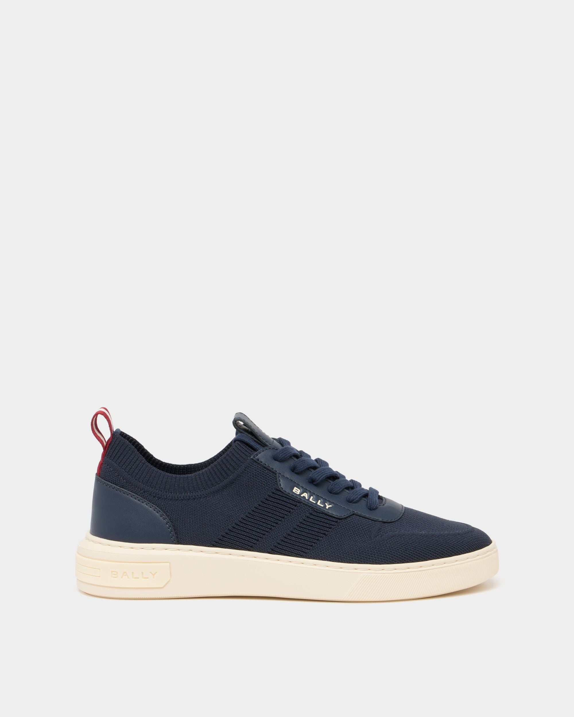 Bally Lift Sneaker aus Gewebe in Navy Blue