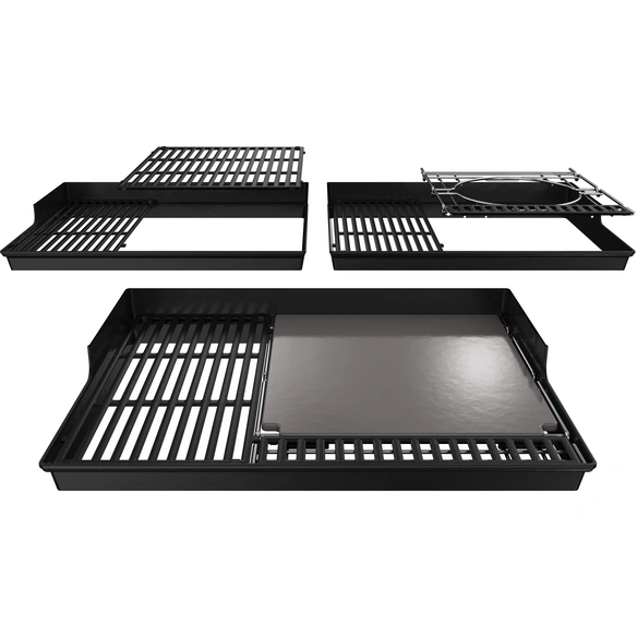 Grillstein »CRAFTED«, Cordierit, BxT: 40,64 x 41,4 cm