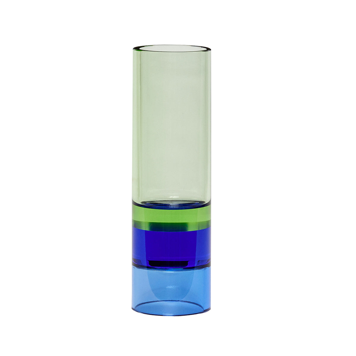 Hübsch theelichthouder Astro - kristal - ø5xh15cm