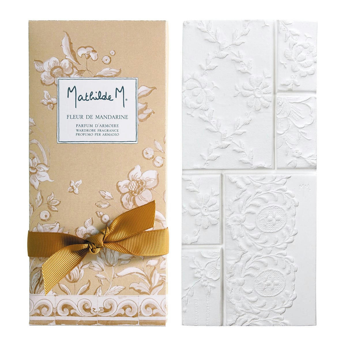 ESCALE À SINTRA - Tablette parfumée Dentelle - Fleur de Mandarine