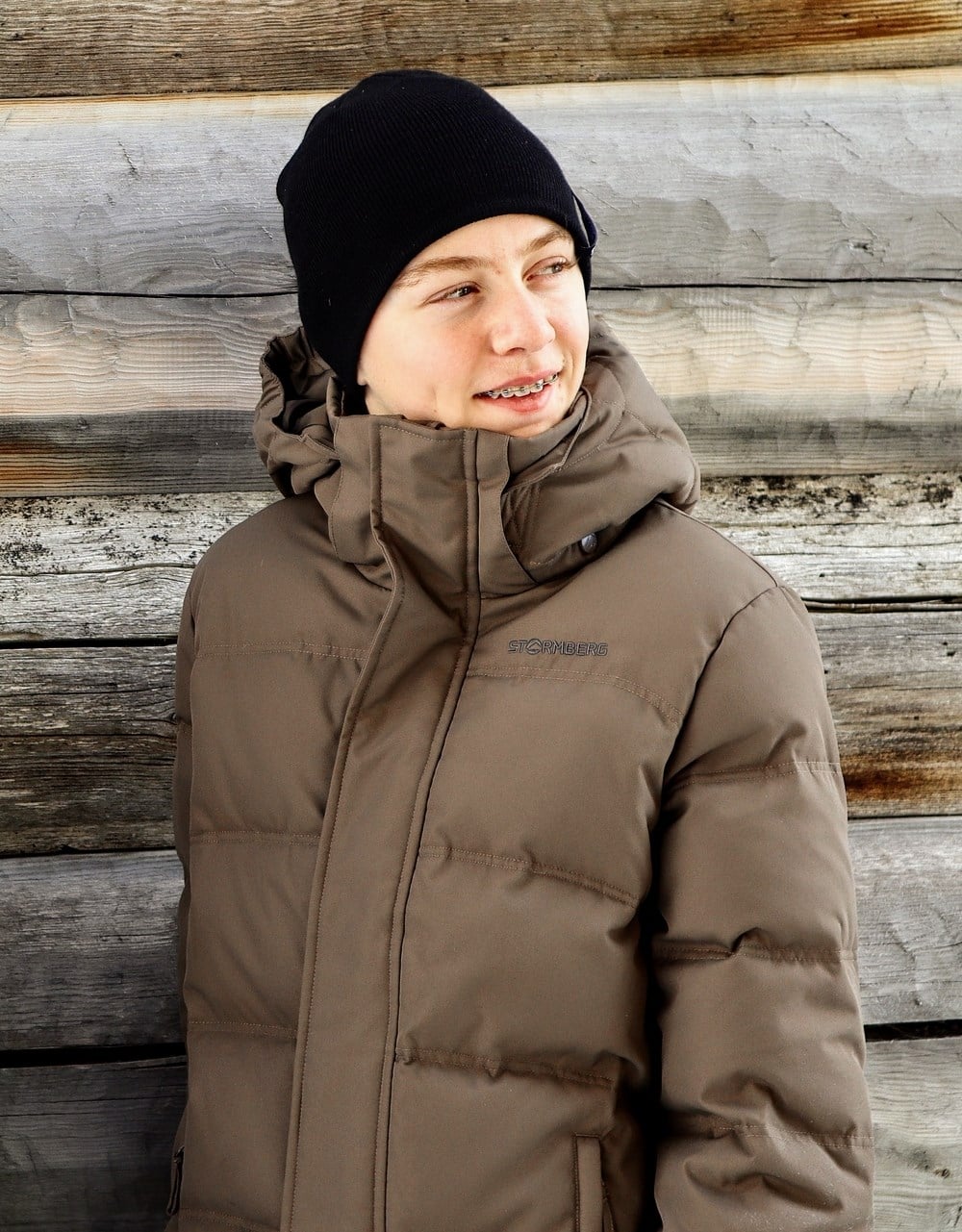 Svalbard dunjakke barn 8-14