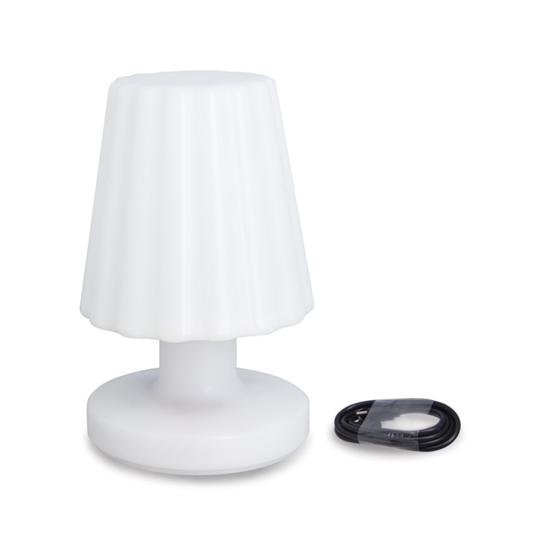 Lampe de table LED blanche USB blanc chaud et RGB 3 W XANLITE