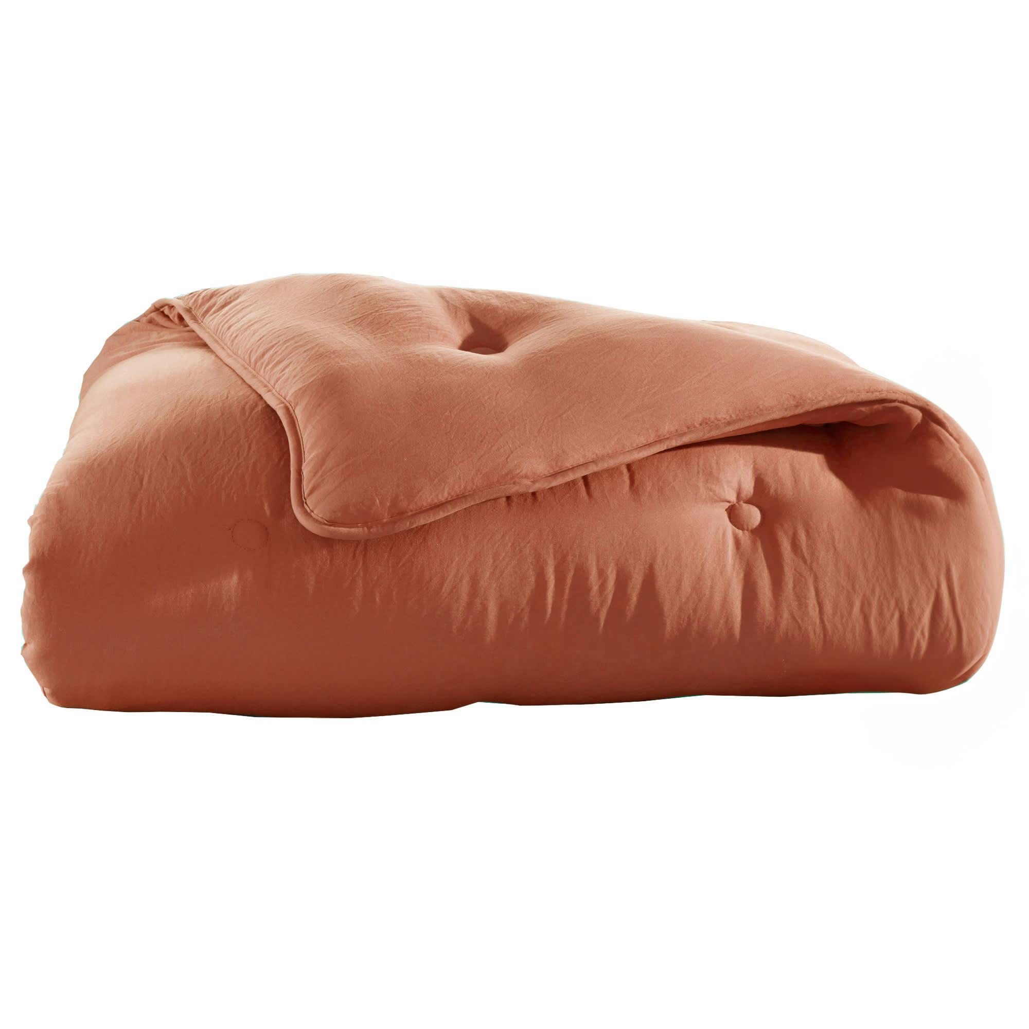 ZEPHYR - Couette 220x240 marron en polyester 400 g/m²