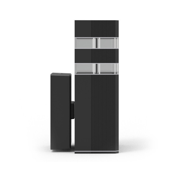 Kinkiet zewnętrznyczarny VINI 1xGU10x10W IP54 Eko-Light