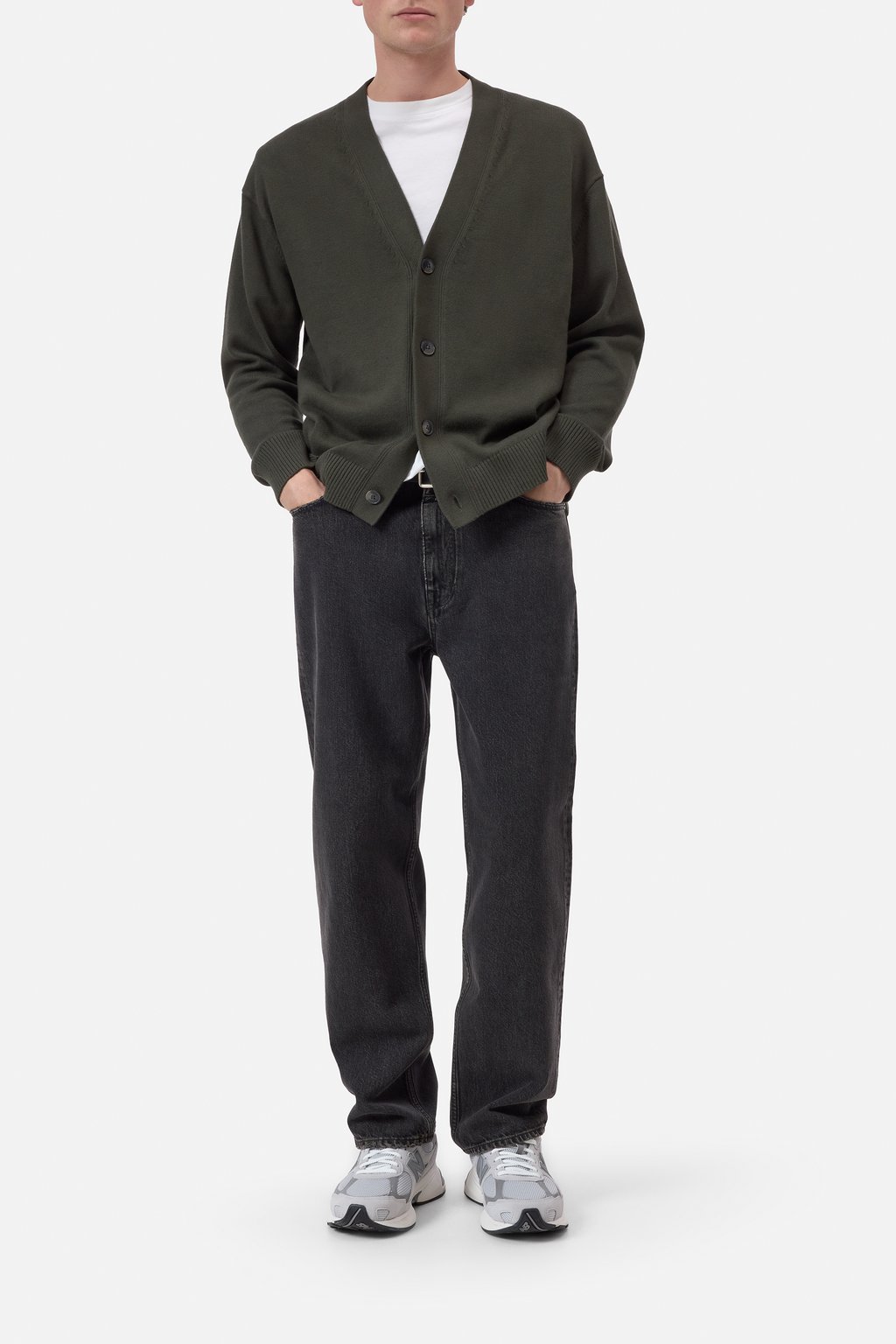 Cardigan aus Baumwoll-Kaschmir-Mix