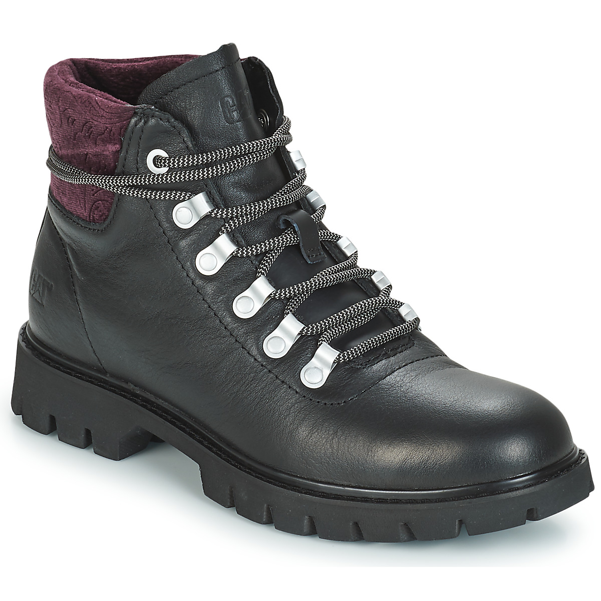 Caterpillar - HANDSHAKE -  black / Purple