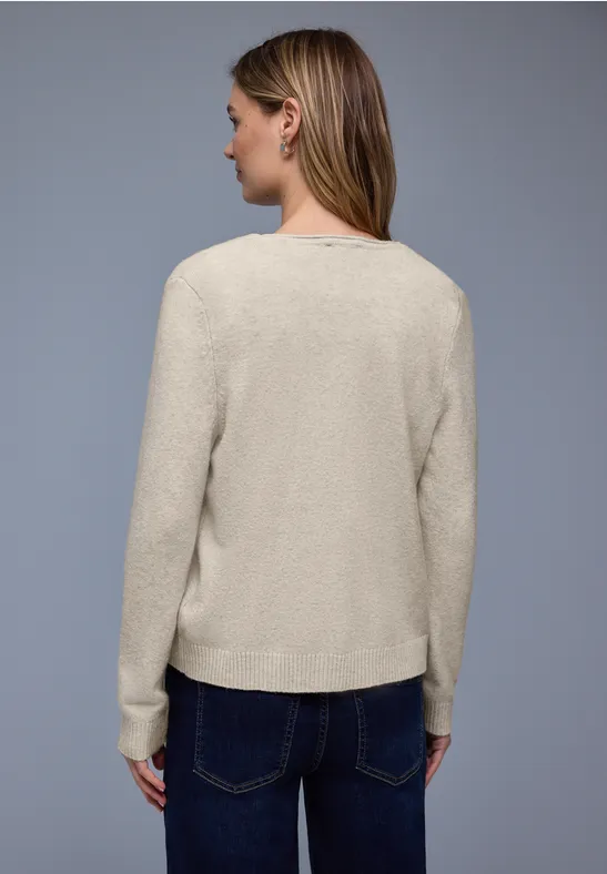 Kuscheliger V-Neck Cardigan