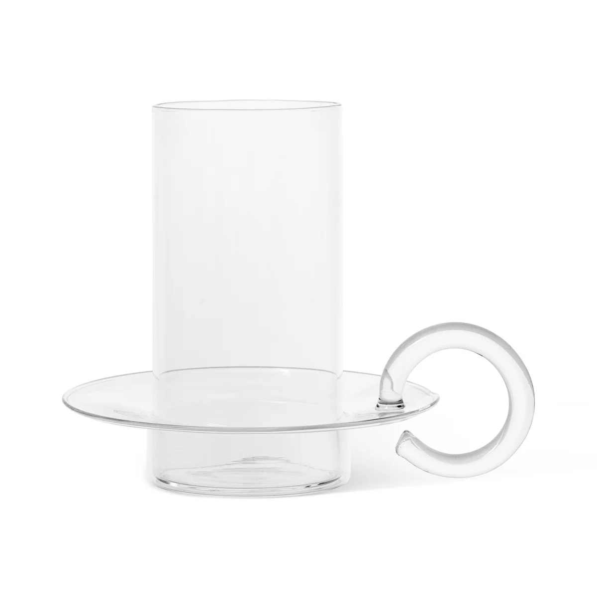 Ferm Living - Luce Kerzenhalter Glas, klar