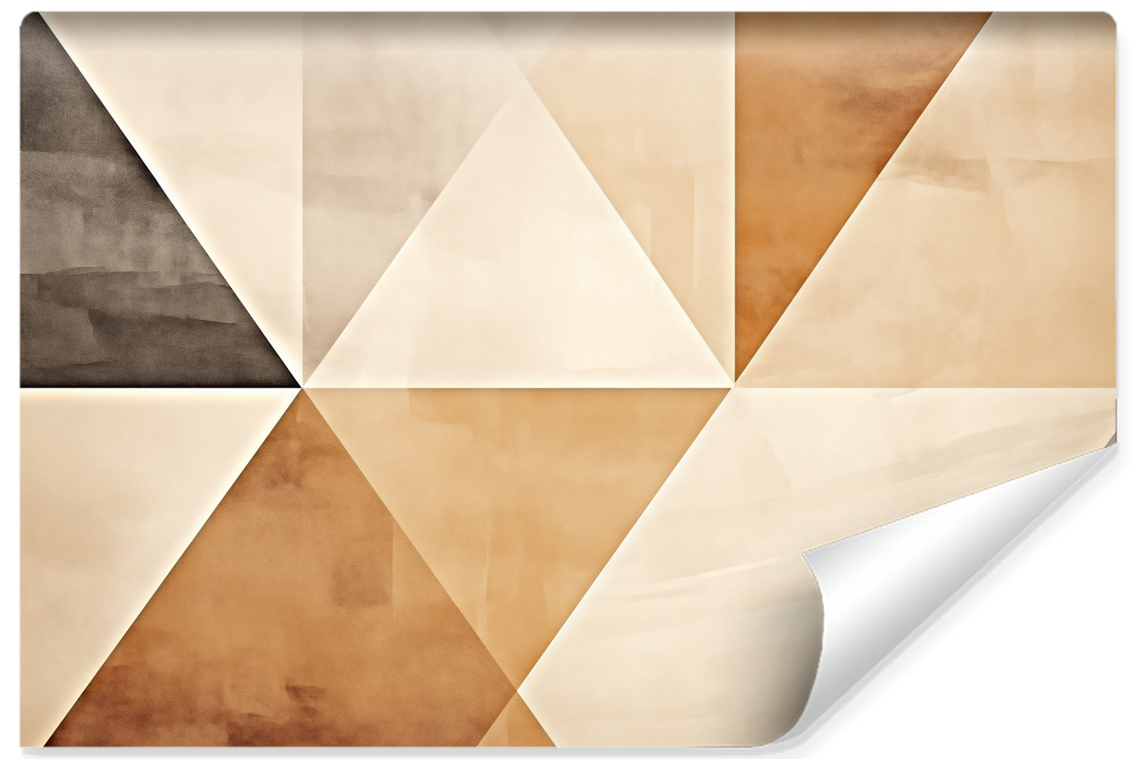 Fototapeta Minimalistyczne Trójkąty Styl Boho 360x240cm