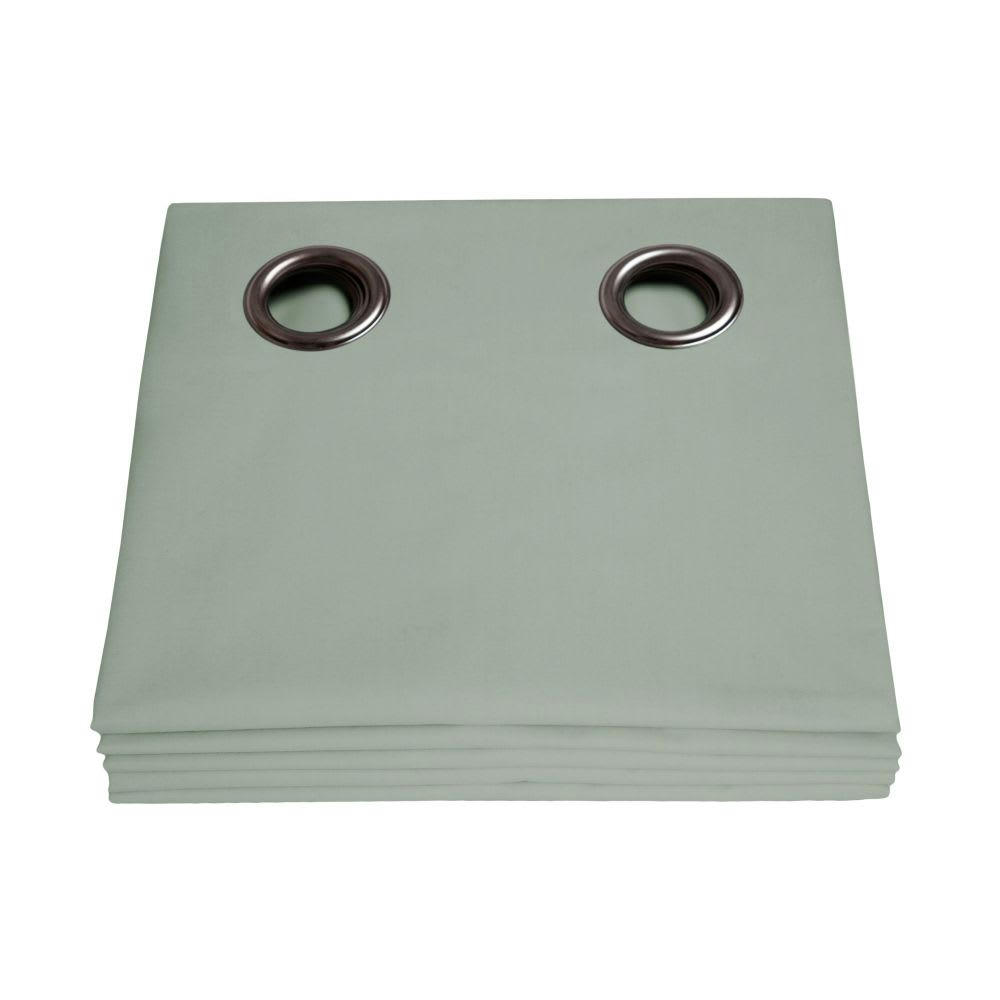 - Rideau occultant total vert 135 x 260