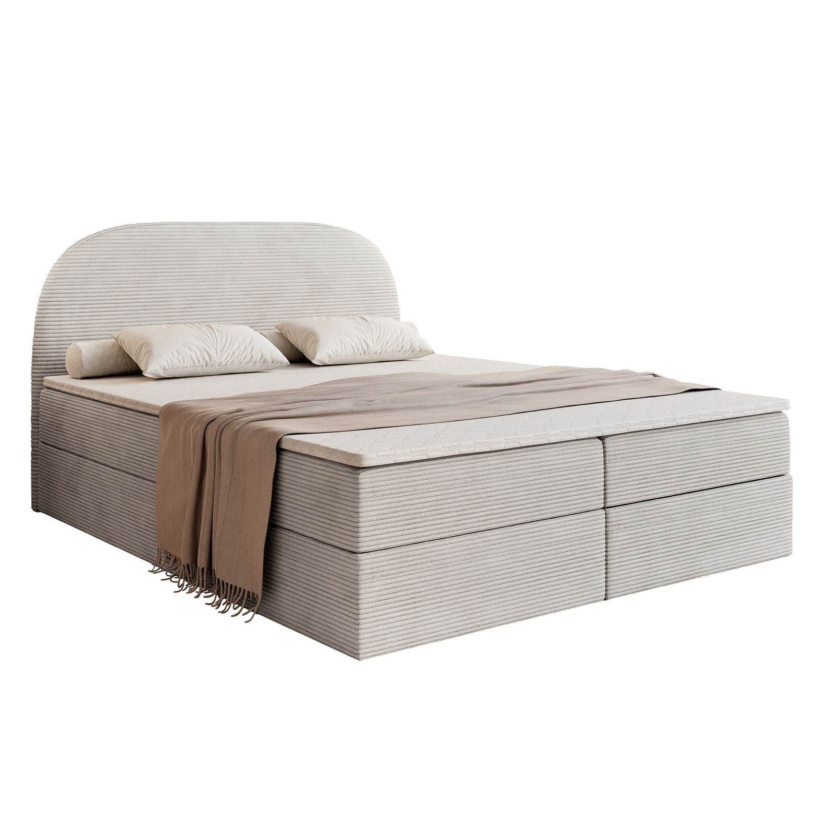 Łoże ALLURE 140x200 Lincoln 86 z topperem