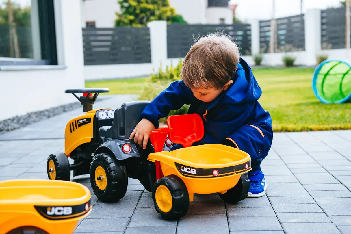 Rutschfahrzeug Traktor