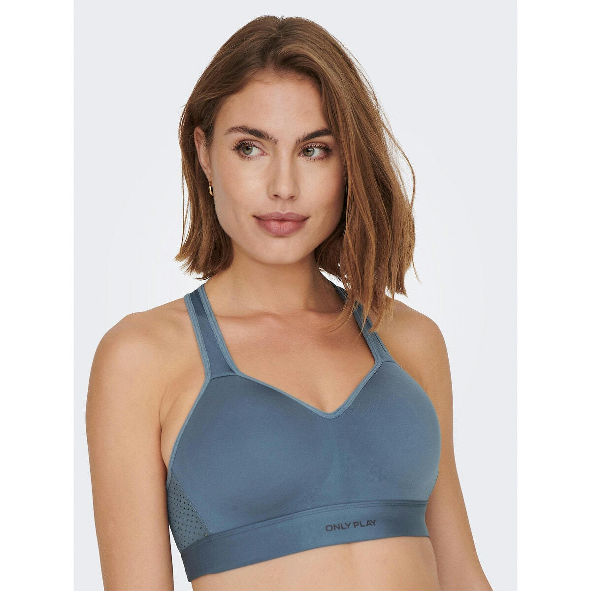 Brassière de sport, insert mesh Erda