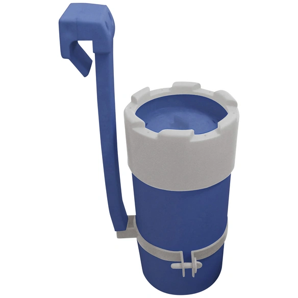 Rundpool, anthrazit, ØxH: 350 x 120 cm