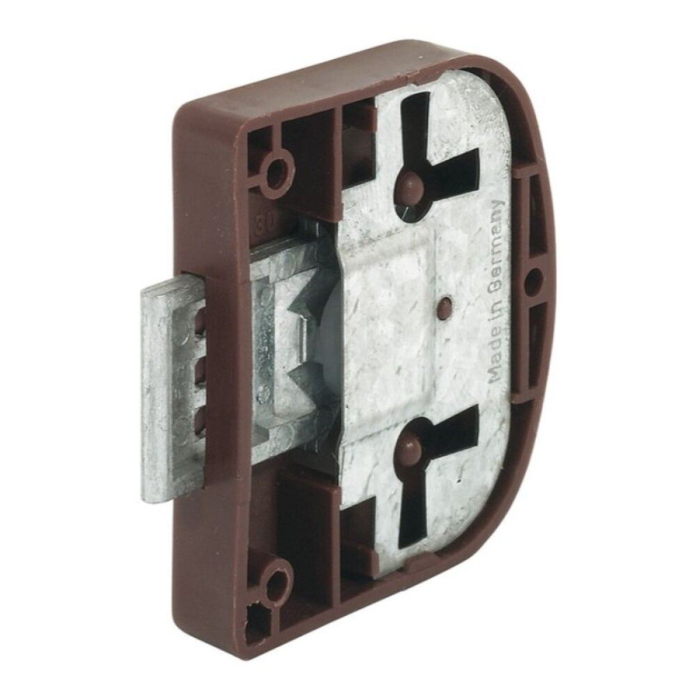 LÅS STABILIT UTENPÅLIGGENDE 20 MM BRUN