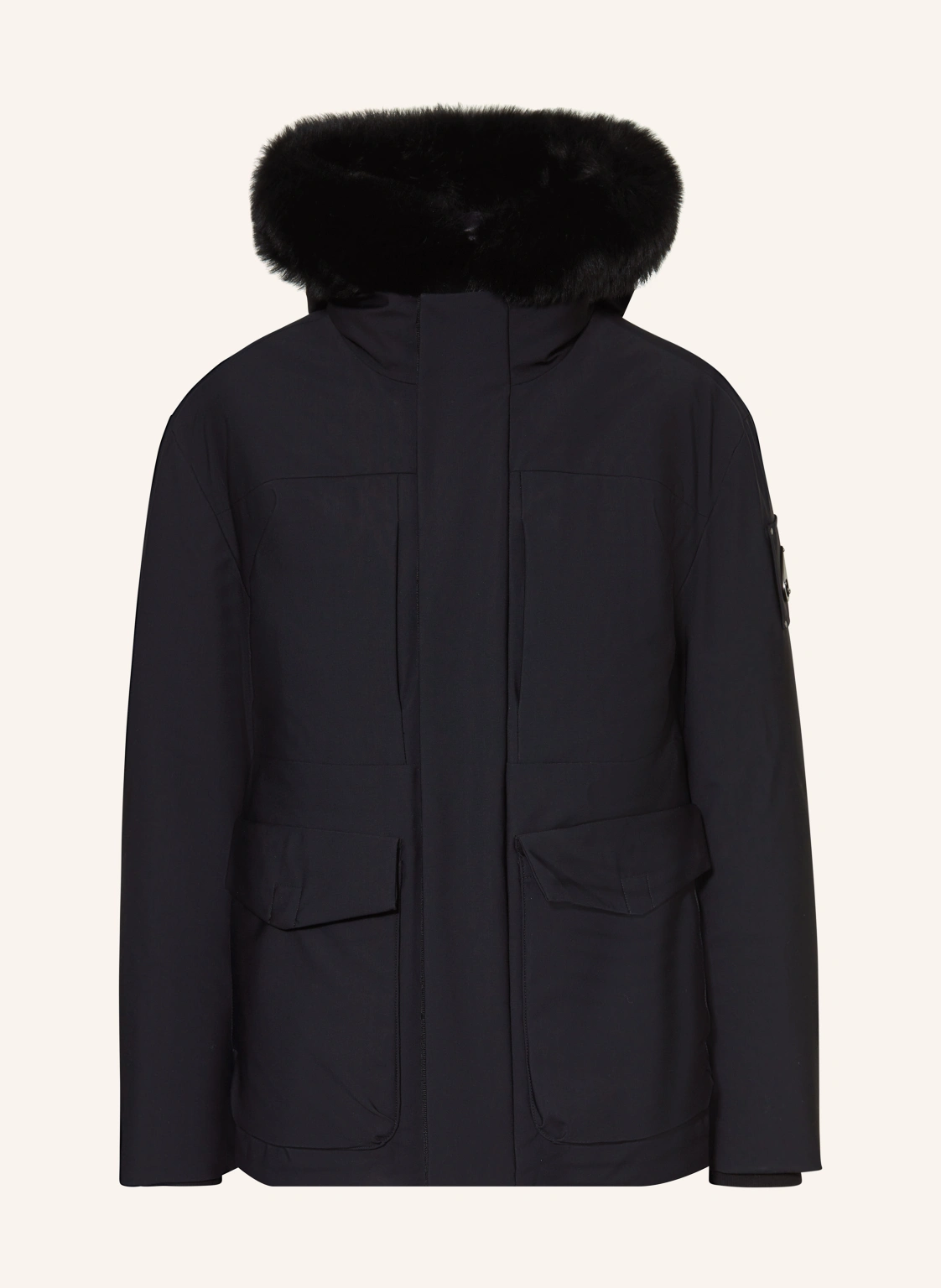 MOOSE KNUCKLES Daunenjacke VOLTAIRE 3Q mit abnehmbarer Kapuze