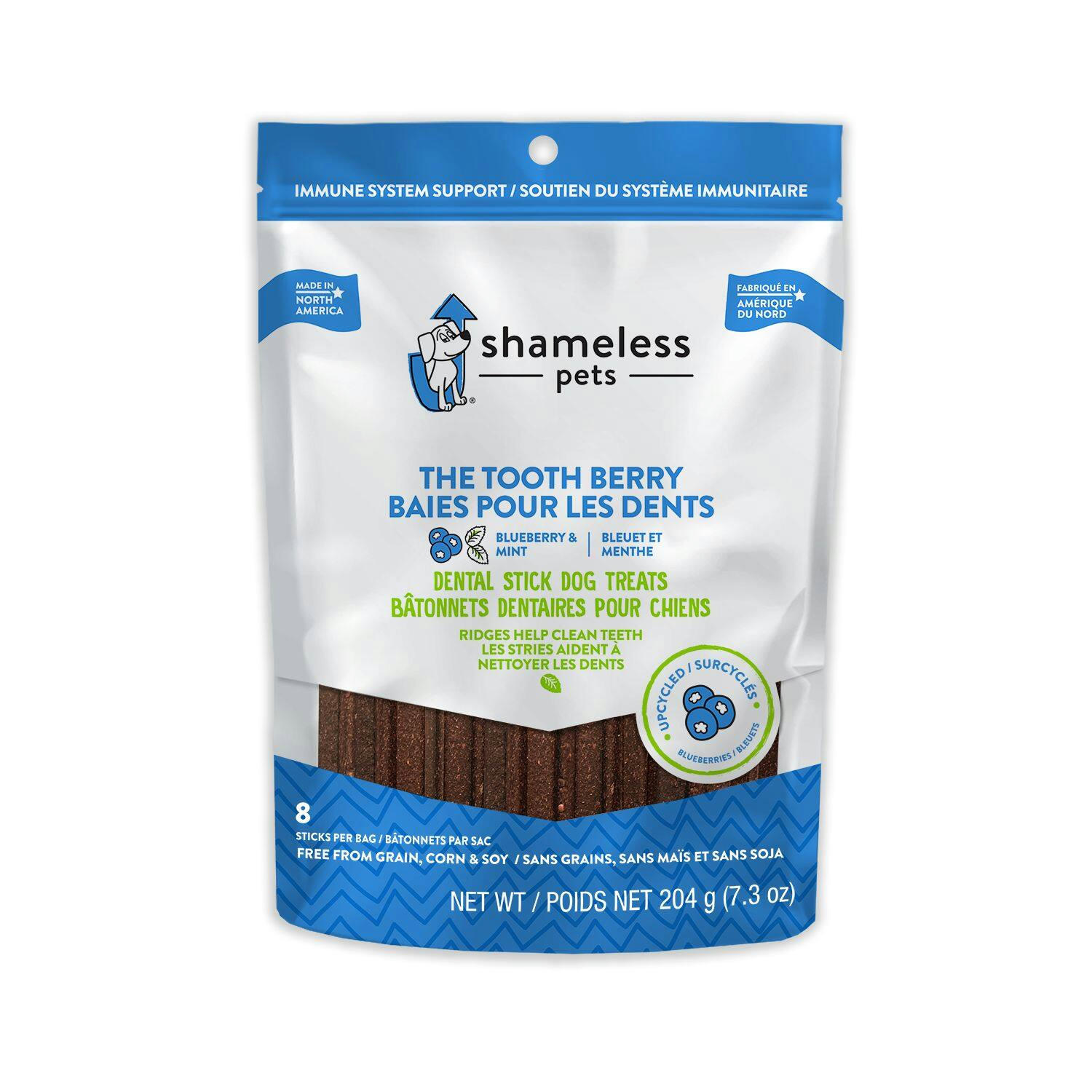 Shameless Pet Dog Dental Stick, 204-g