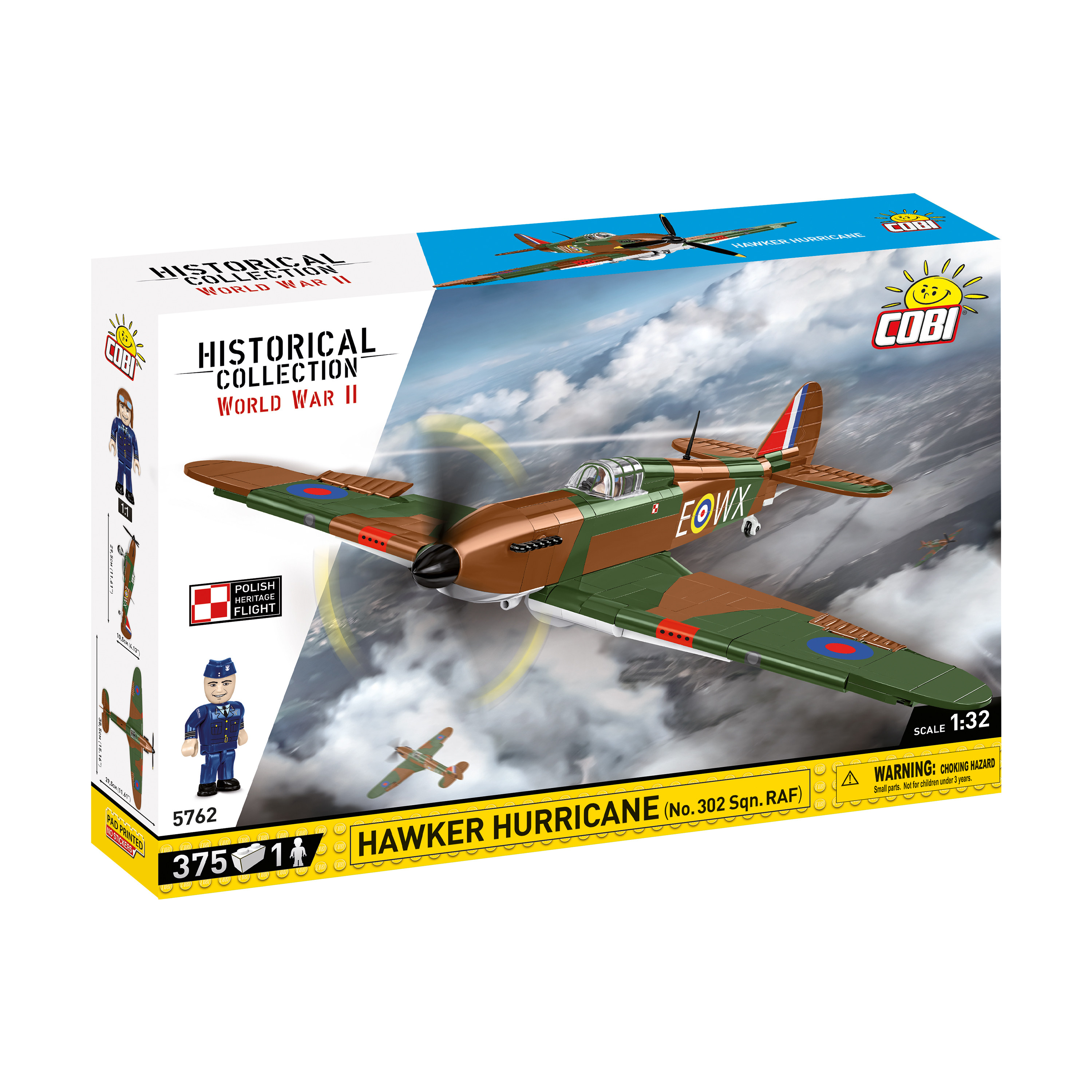 COBI Hawker Hurricane No.302 Set 1:32
