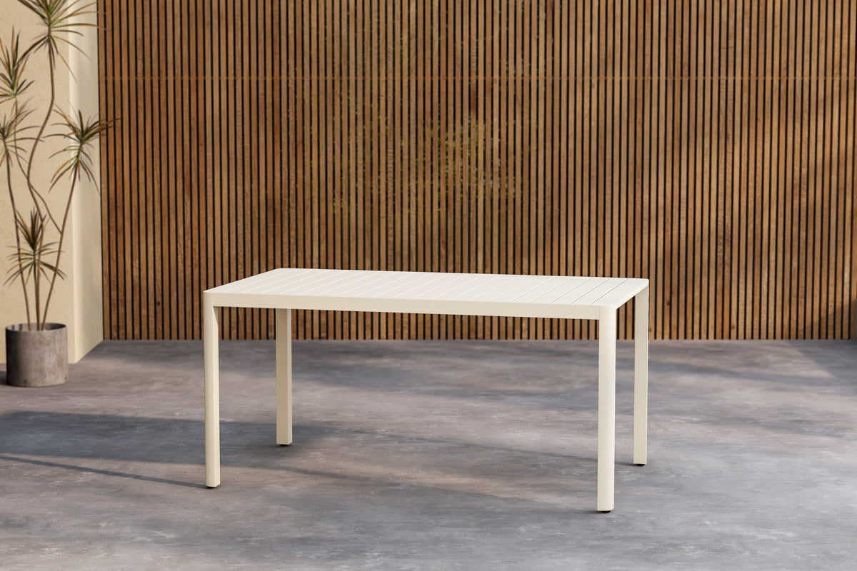Rebellenclub Minosa Tuintafel - 150 x 85 cm - Beige