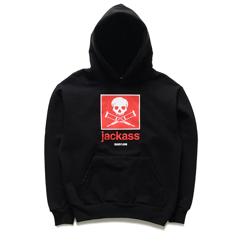 Babylon x Jackass Classic Hoodie - Jet Black