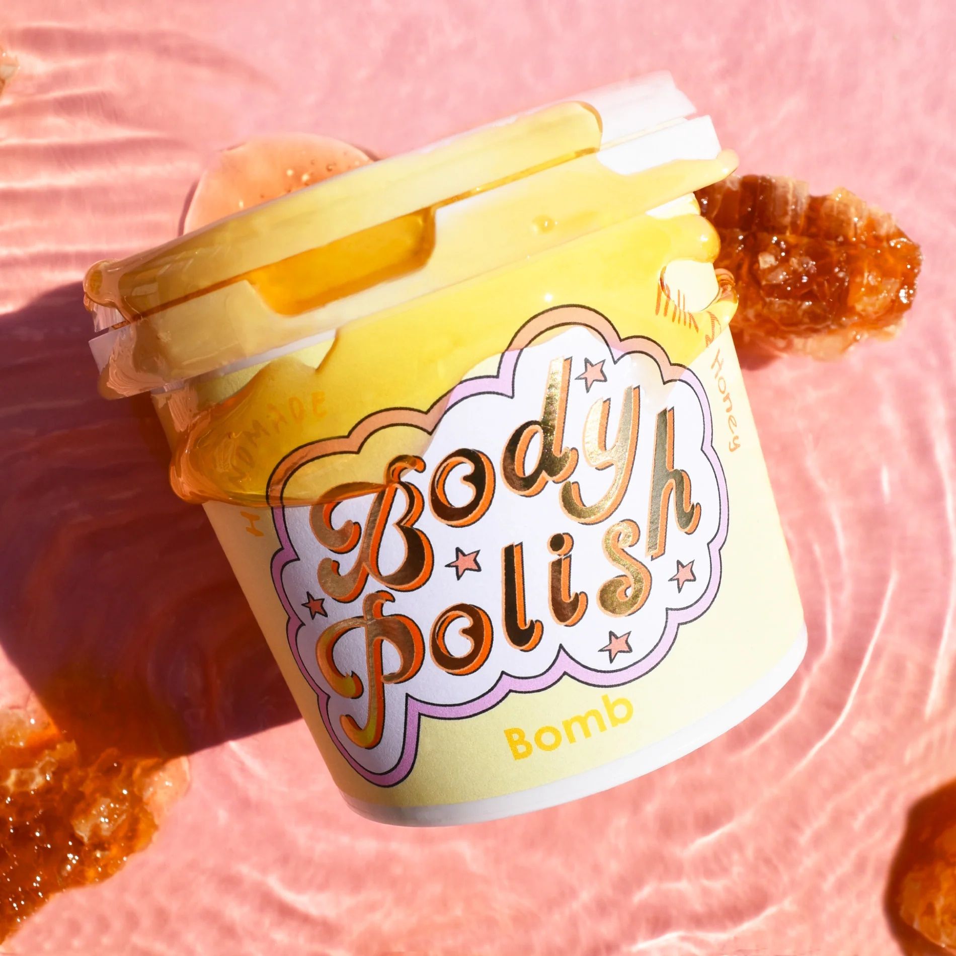 Bomb Cosmetics Milk & Honey Body Polish 375ml
