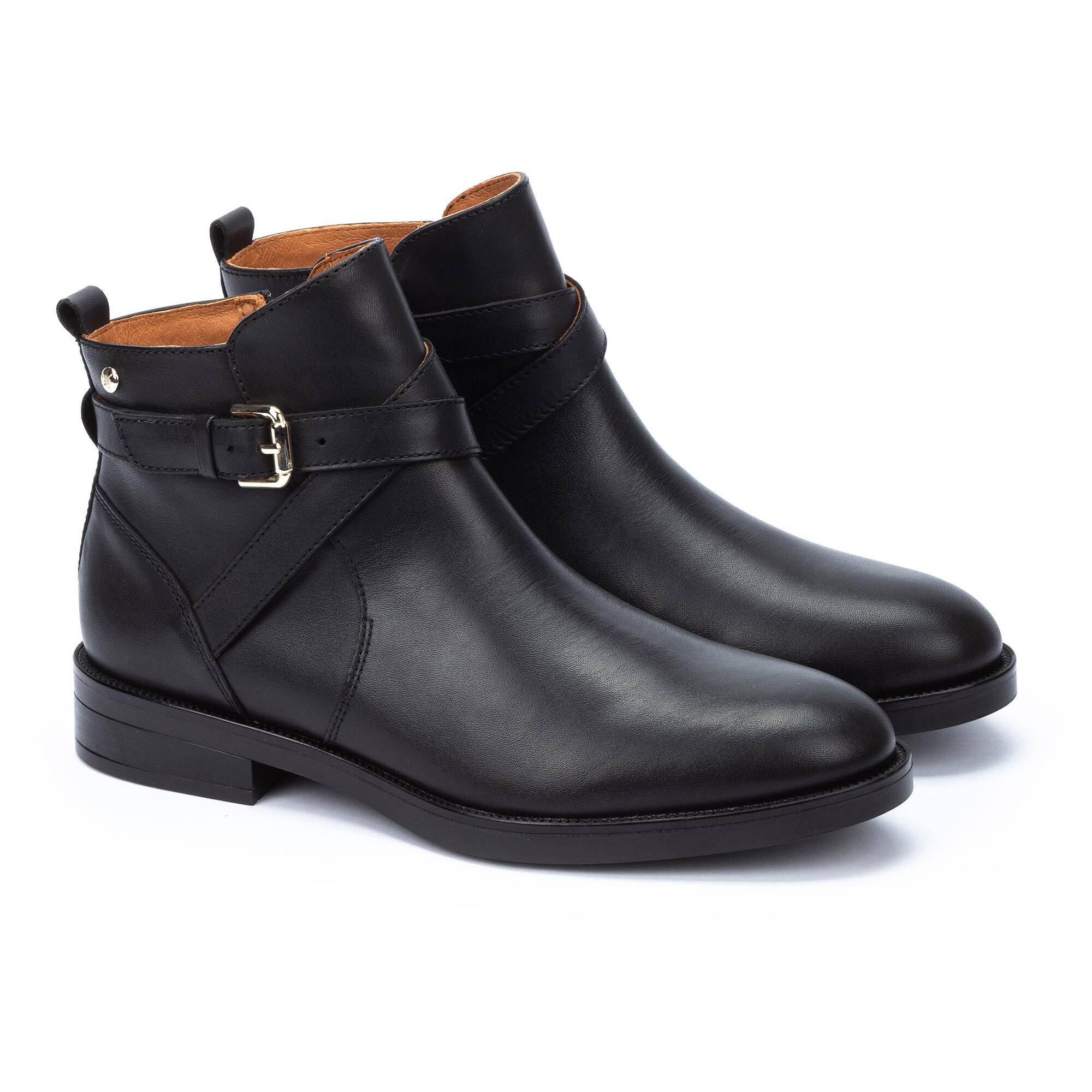 PUERTOLLANO - Botin plano con hebilla para mujer