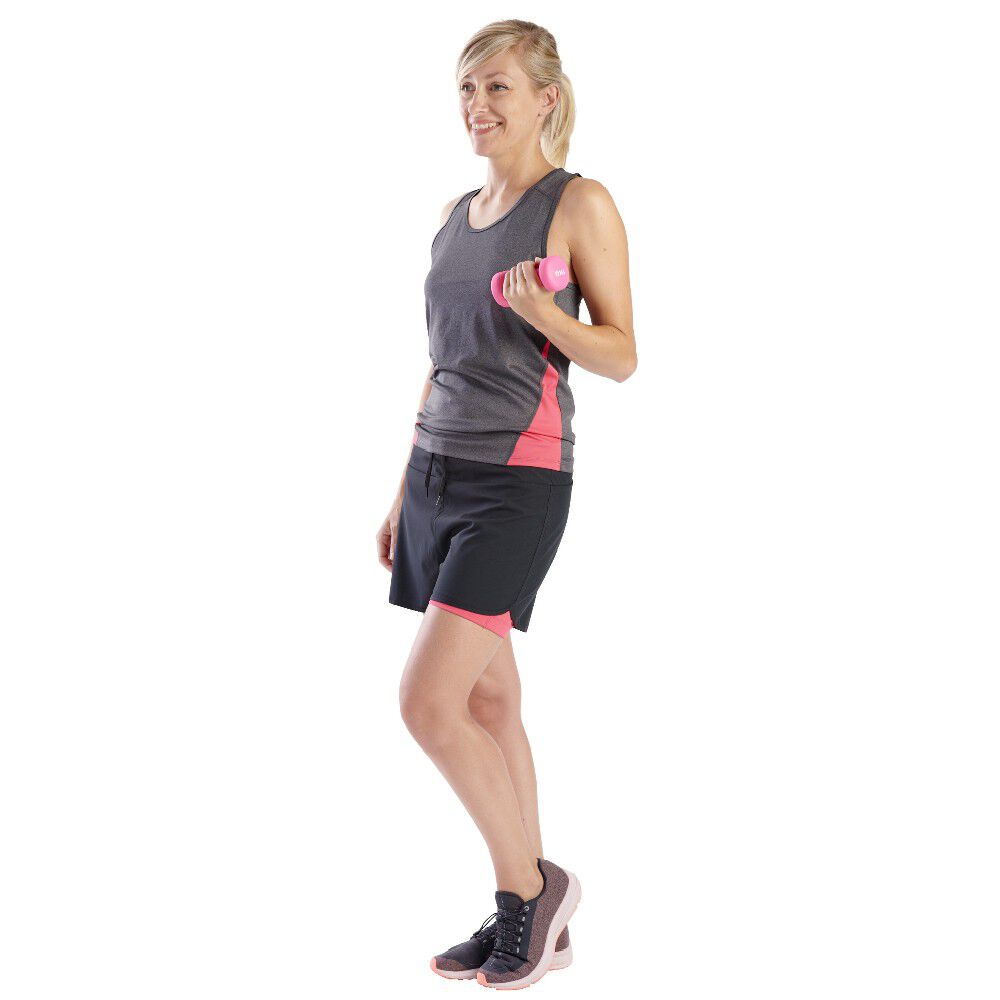 Short de sport femme en elasthanne