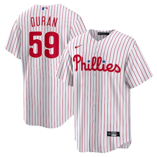 Jhoan Duran Philadelphia Phillies Nike  Youth Home Replica Jersey - White