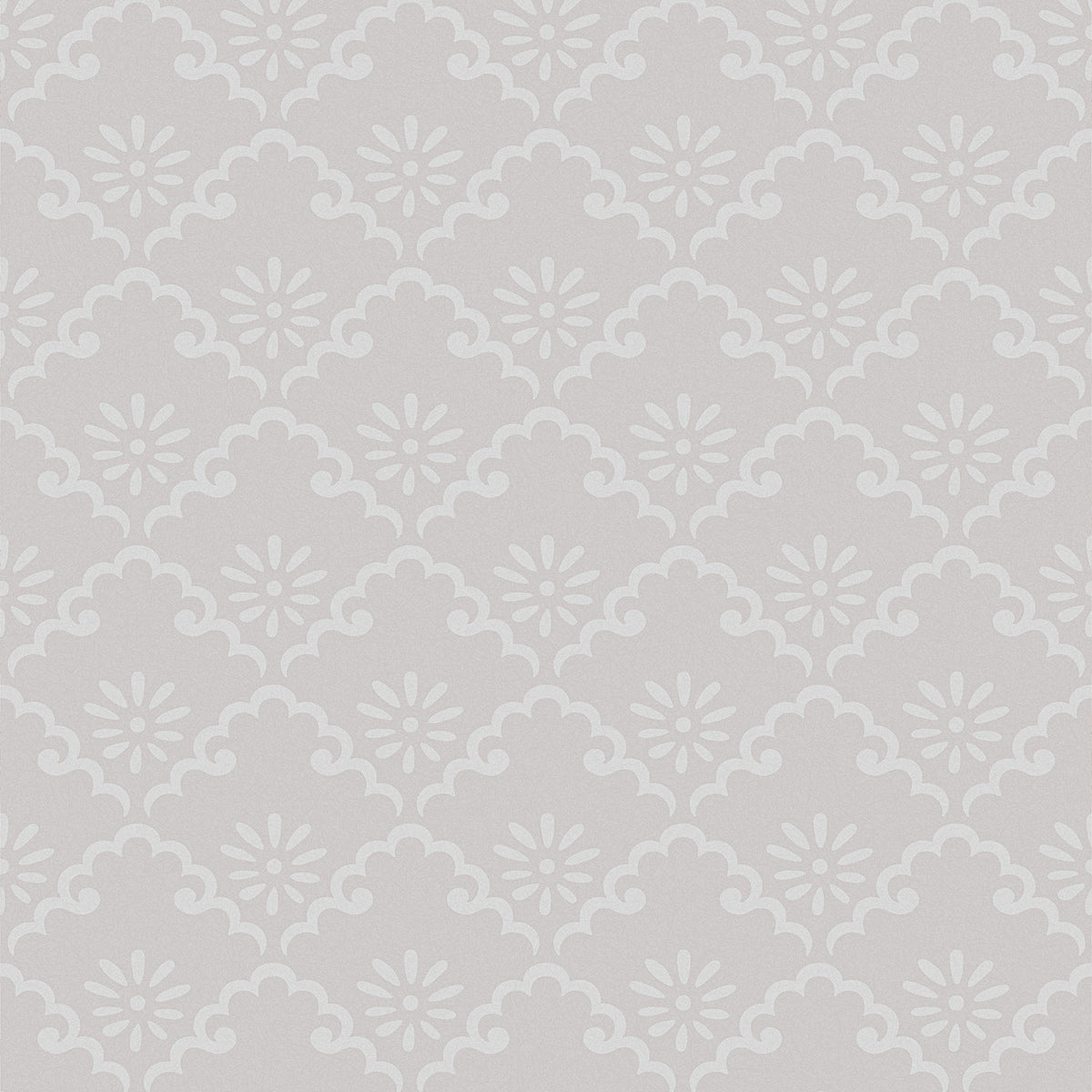 Laura Ashley Vliesbehang - Coralie - Sugared Grey - Grijs - 10mx52cm