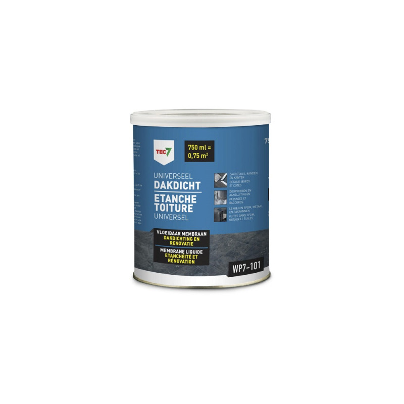 Protection étanche WP7-101 Etanche toiture universel 0,75 L TEC7