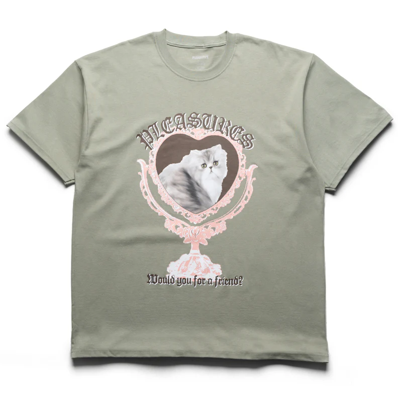Pleasures Mirror Tee - Desert Green