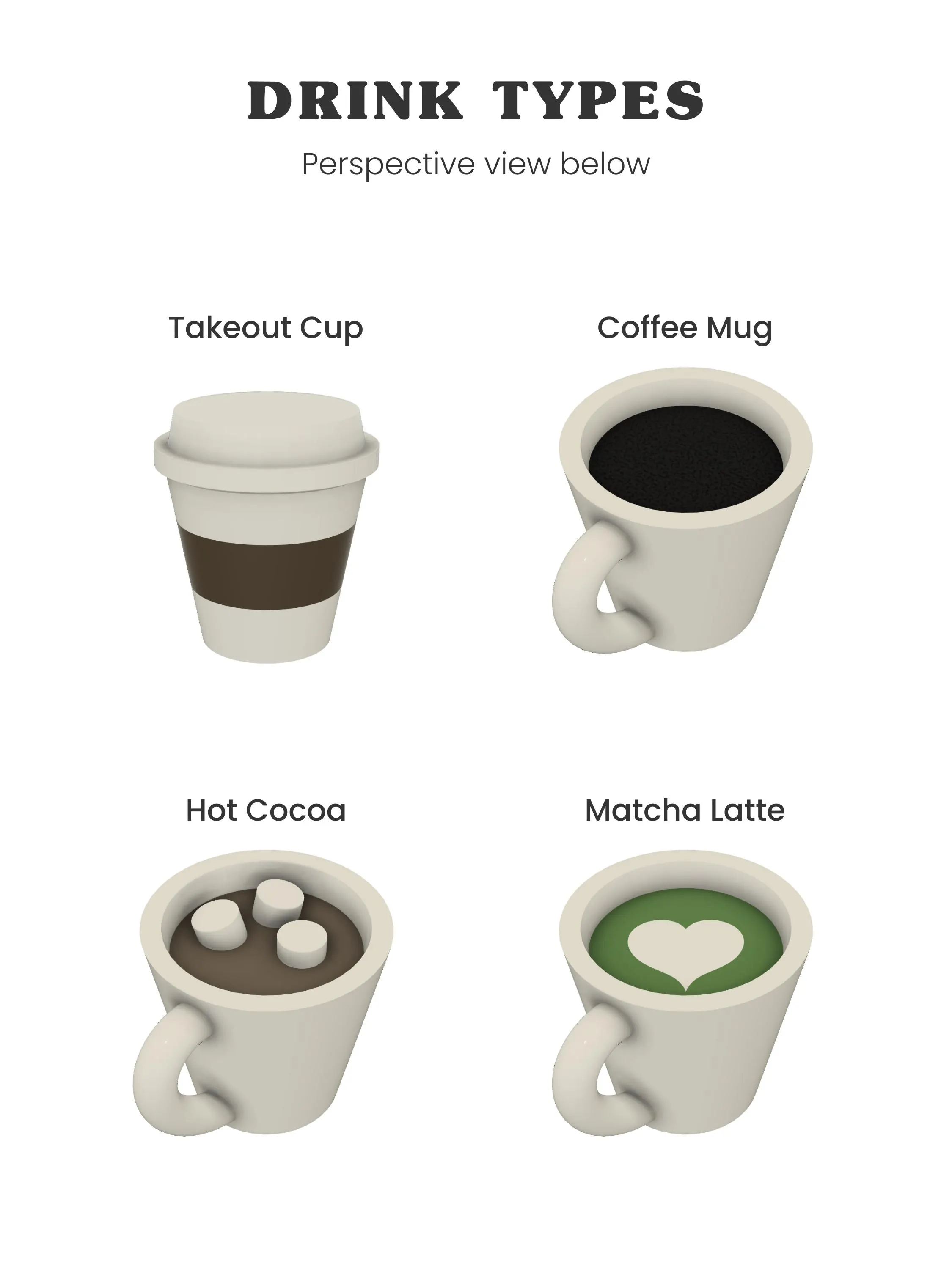 TOT with a Drink Cozy Planter Pot Coffee Lover Planter Cute Coffee Decor Plant Gift for Her, Him, and Plant Lover Clear Pots with Drainage