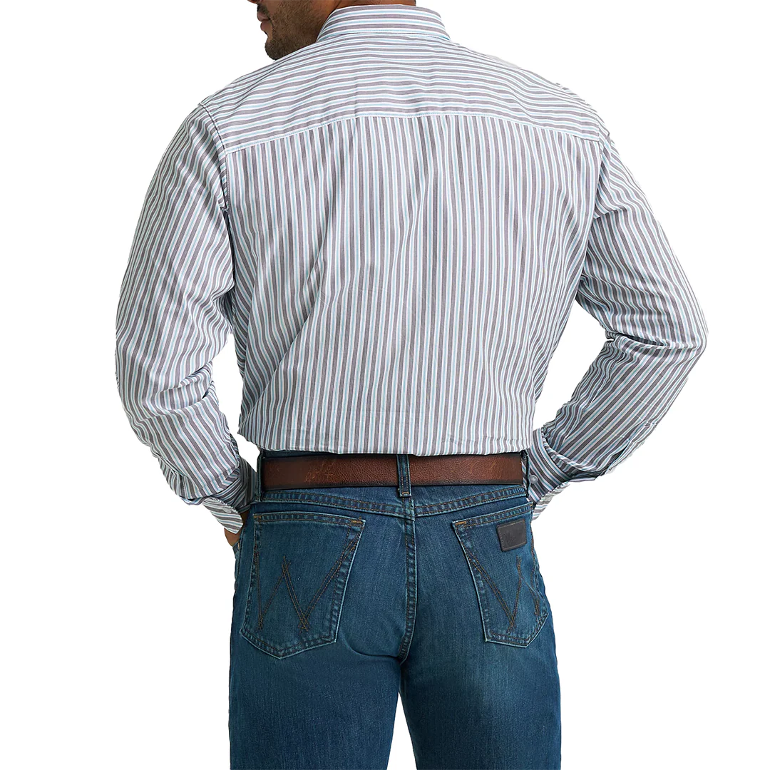 Мужская рубашка с длинными рукавами и пуговицами Wrangler Cody Johnson