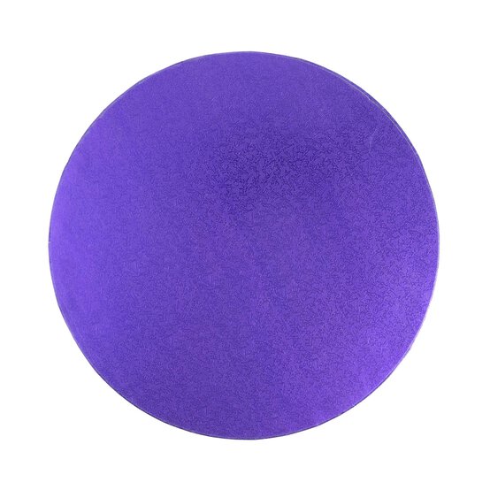 Purple Round Cake Drum 10 Inches